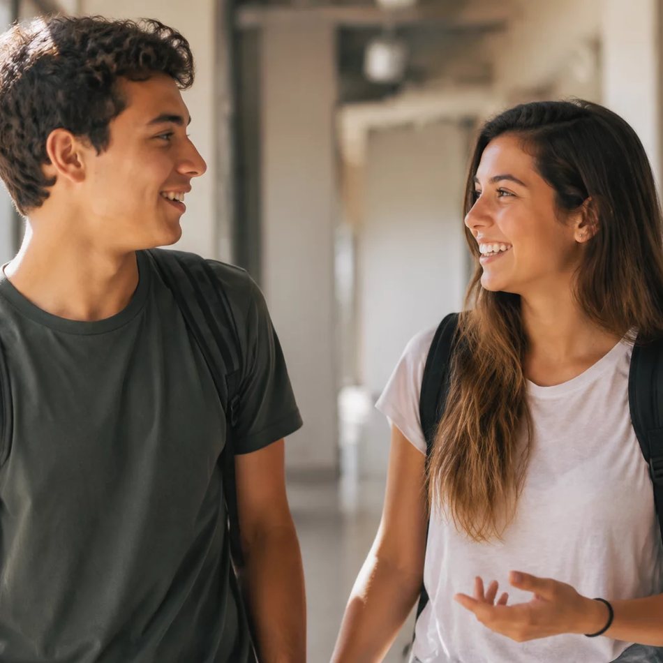Time reunido em volta de folhas impressas com os itens da pauta do dia